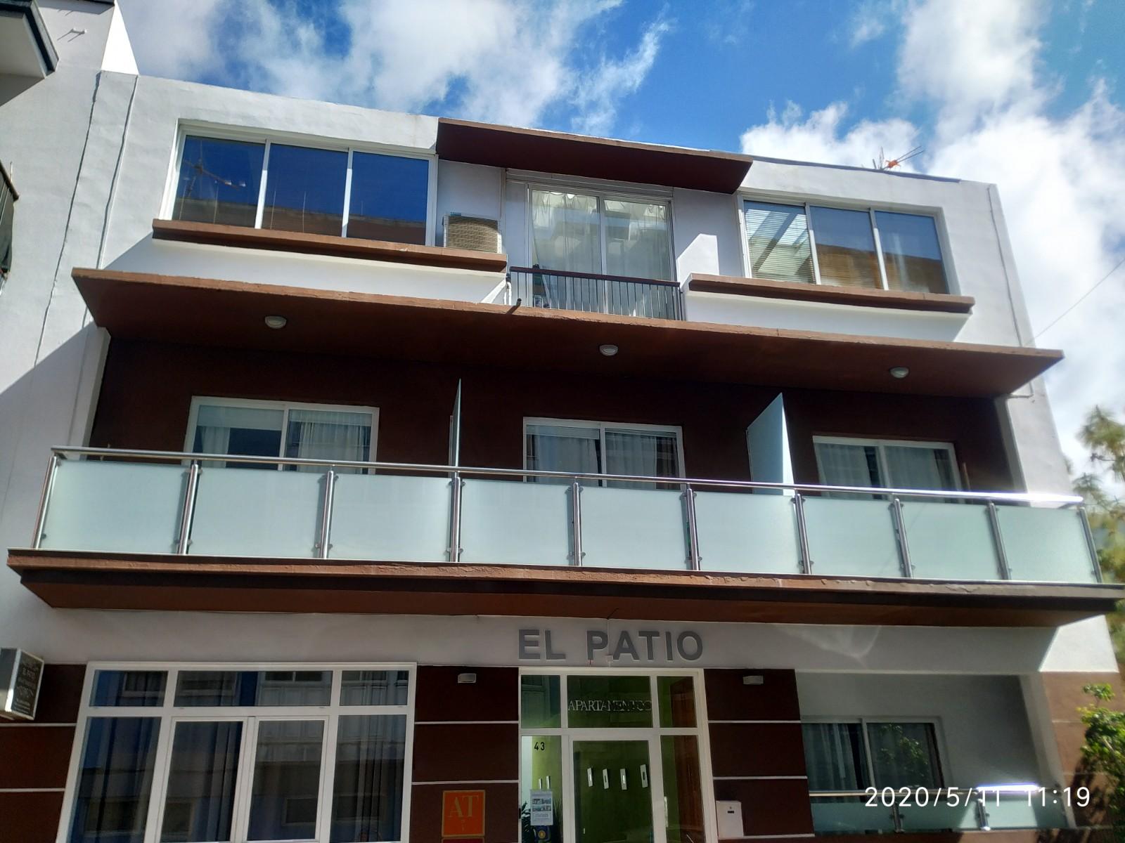 Apartamentos El Patio Los Llanos De Aridane Exteriör bild