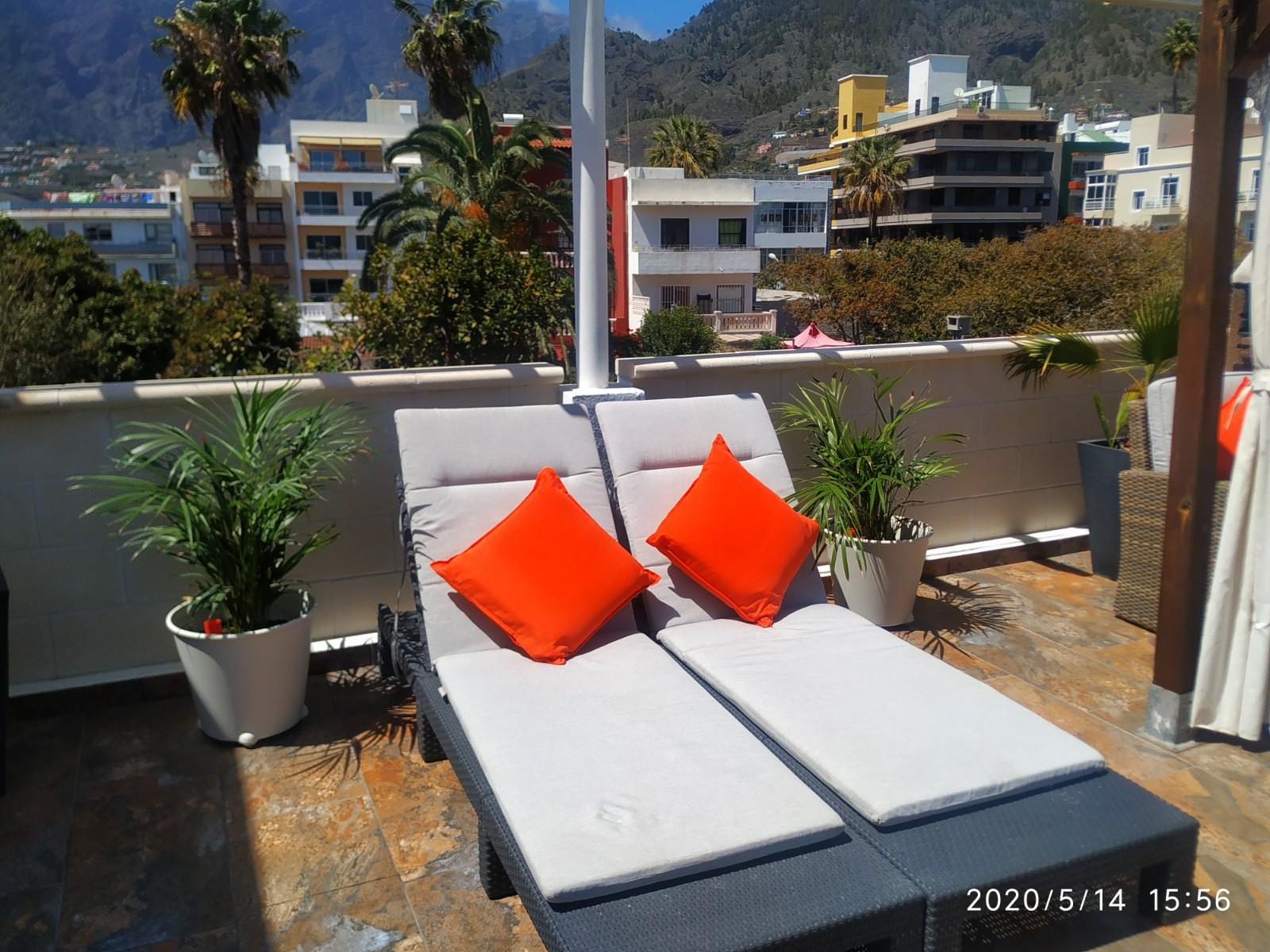 Apartamentos El Patio Los Llanos De Aridane Exteriör bild
