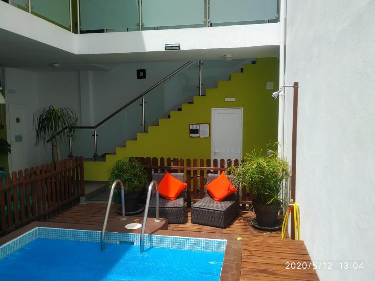 Apartamentos El Patio Los Llanos De Aridane Exteriör bild