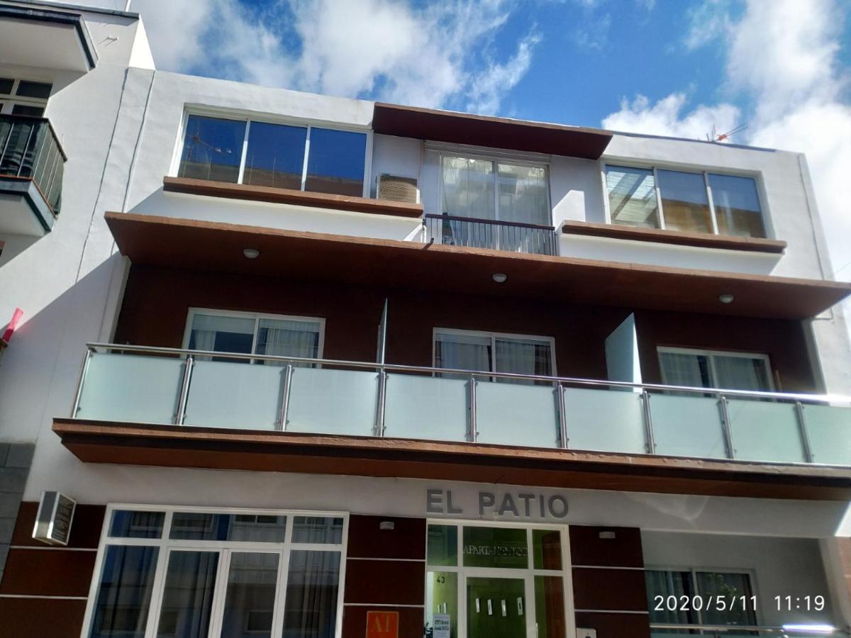 Apartamentos El Patio Los Llanos De Aridane Exteriör bild
